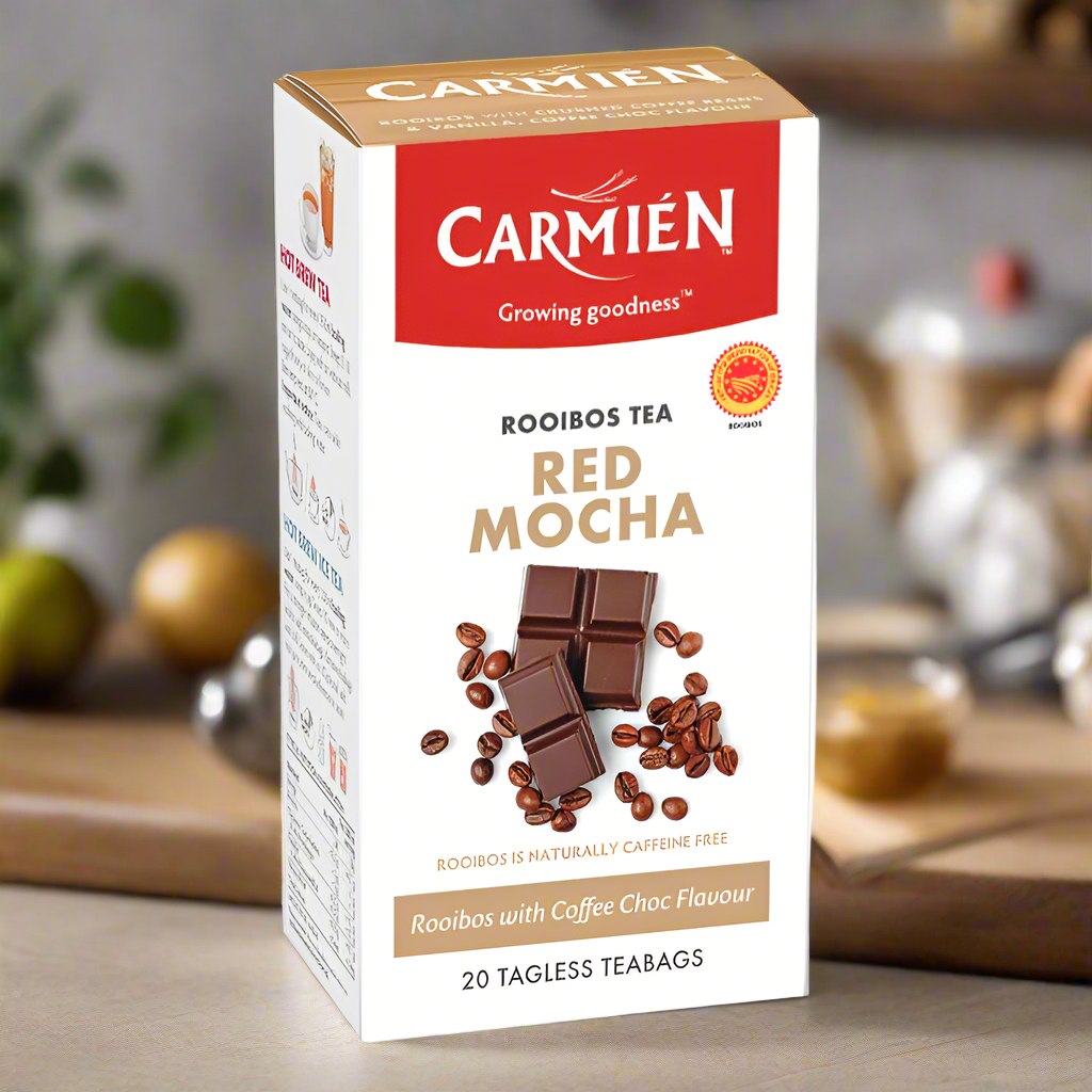 Carmien Red Mocha Rooibos Tea (20 Bags)