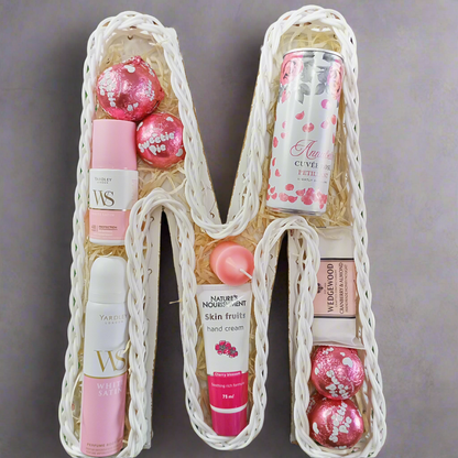 Delightful "M" Shaped Gift Set