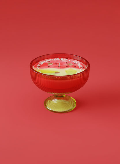 Watermelon Glass Candle