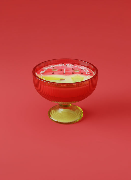 Watermelon Glass Candle