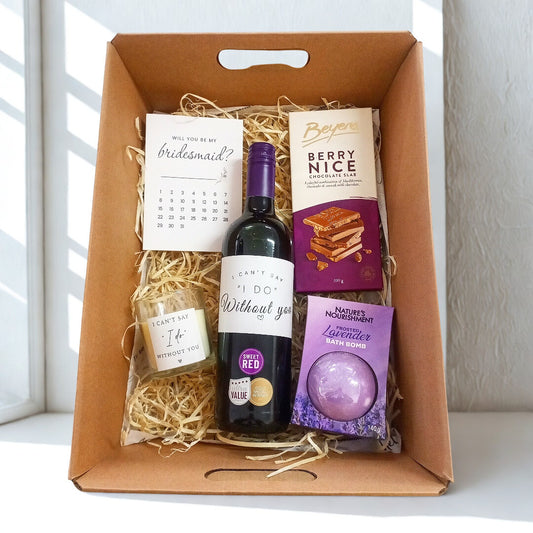 Be My Bridesmaids Gift Box - Purple