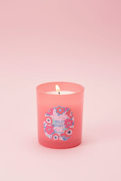 Petal Wild Hibiscus Scented Candle - 7x8cm