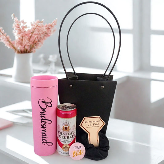 Bridesmaids Proposal Gift Bag - Pink