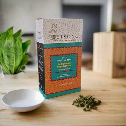 Setsong - Diya Wild Red Root Tea: Original Blend - 20 Tagless Teabags