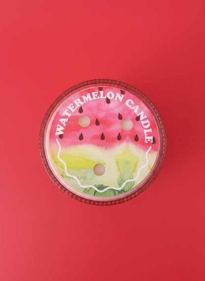 Watermelon Glass Candle
