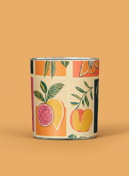 Tropical Summer Fruit Scented Candle
