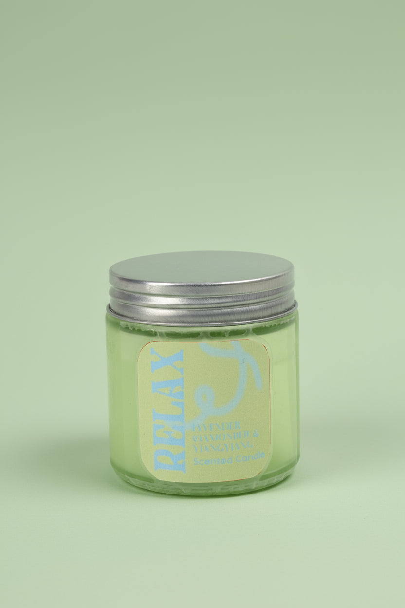 Relax Lavender & Ylang Ylang  Scented Candle