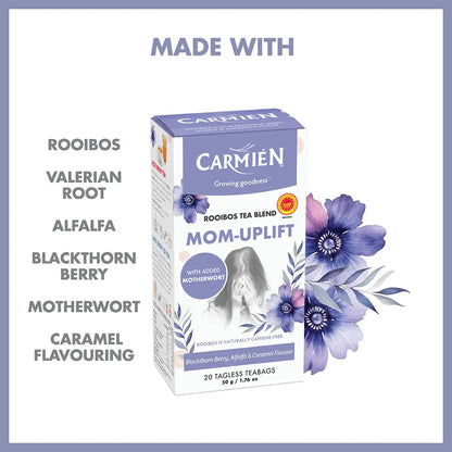 Carmién Mom-Uplift with Motherwort (20 Teabags) Rooibos Tea