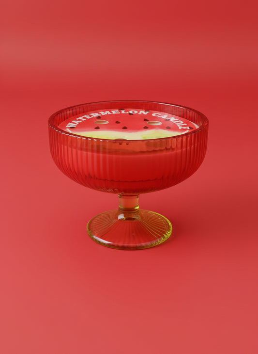 Watermelon Glass Candle