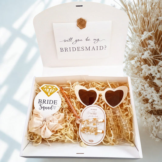 Be My Bridesmaids Gift Box - Champagne