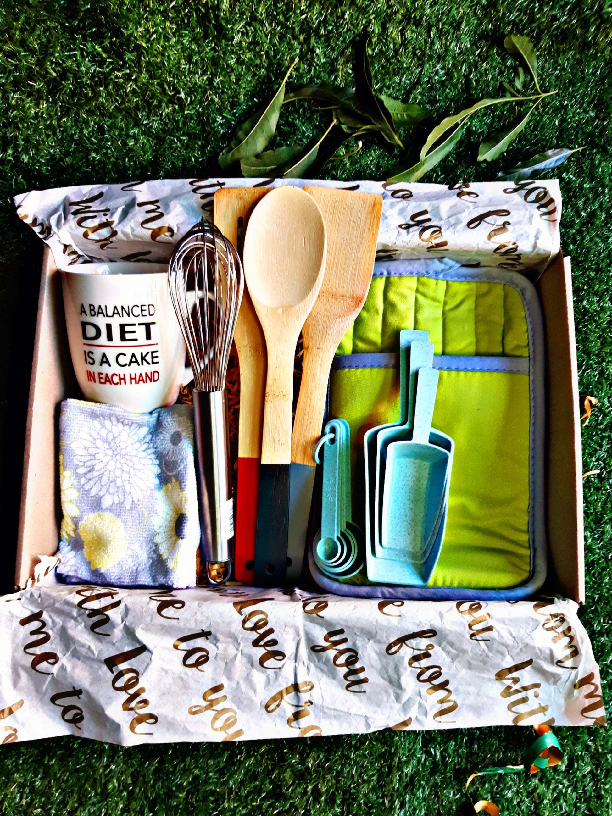 bakiest baker set (light green & baby blue)