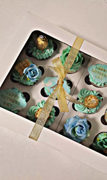 Mothers Day Cupcake Gift Box #2